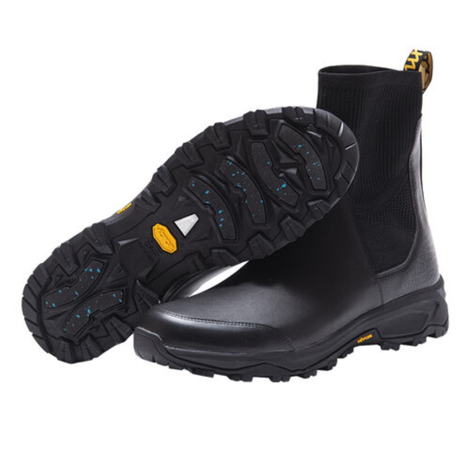 Siyah Vibram Lüks Lastik çizme