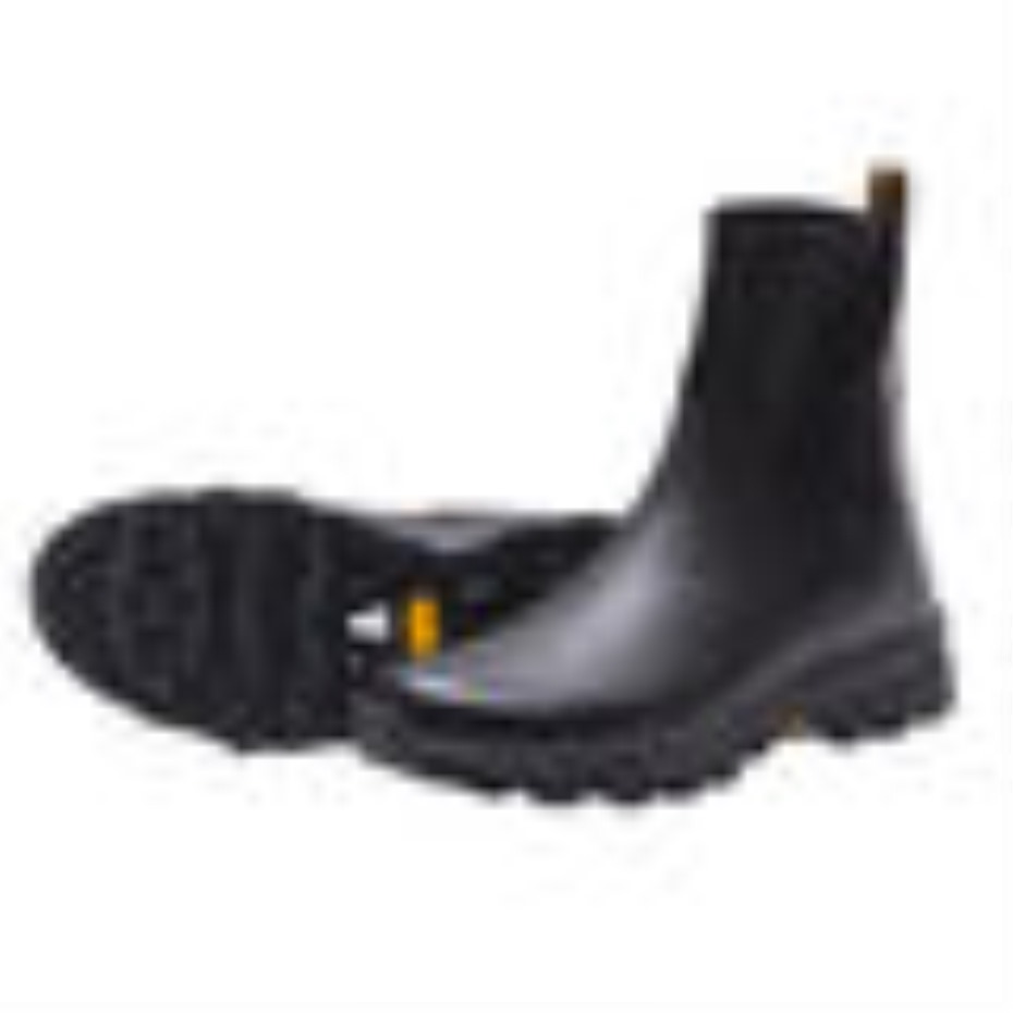 Siyah Vibram Lüks Lastik çizme
