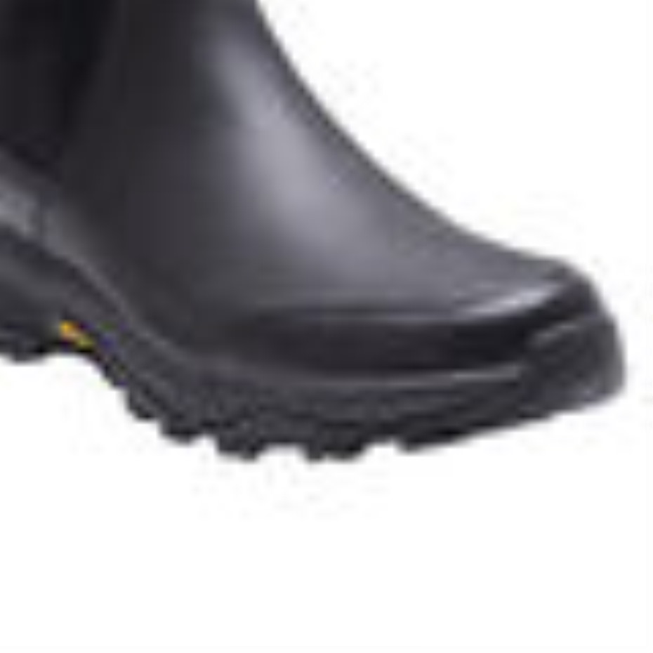 Siyah Vibram Lüks Lastik çizme
