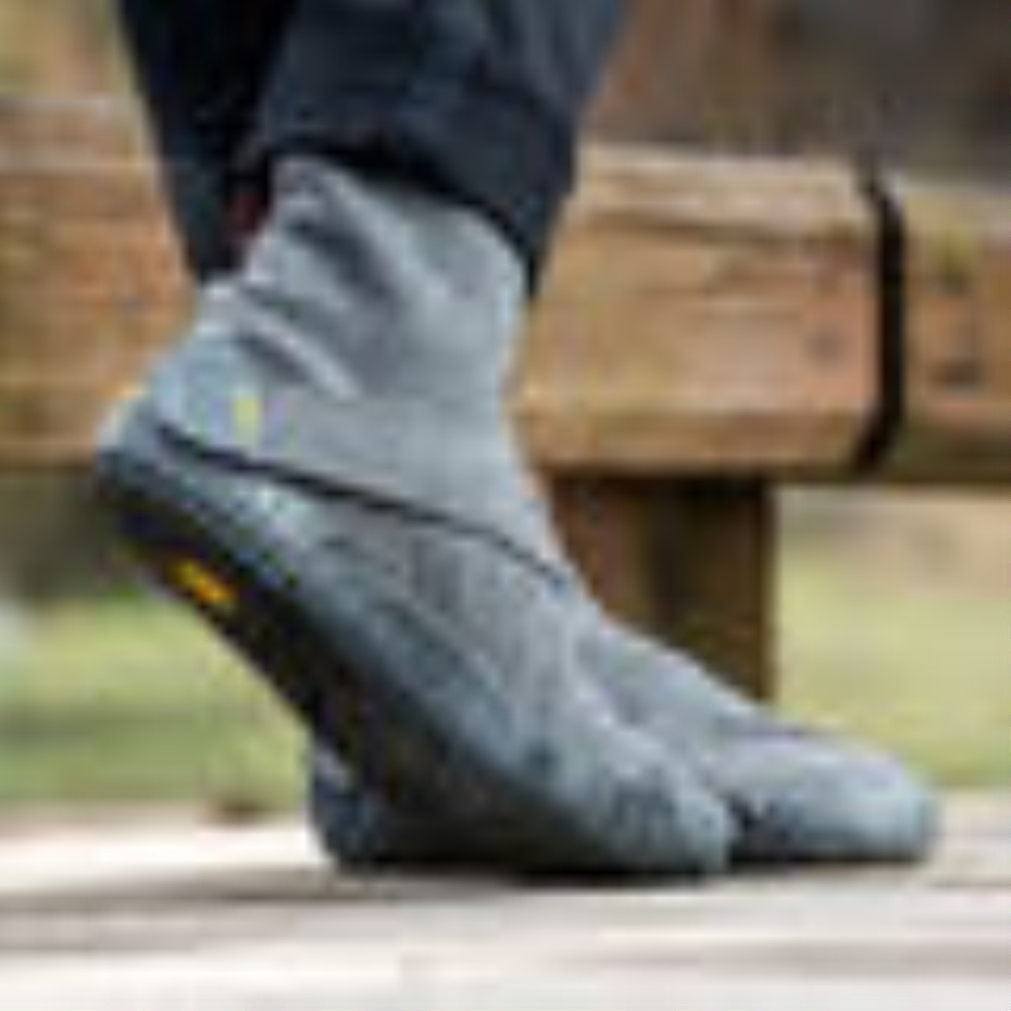 Vibram Gri Furoshiki Rusça Bot Ortası Keçe