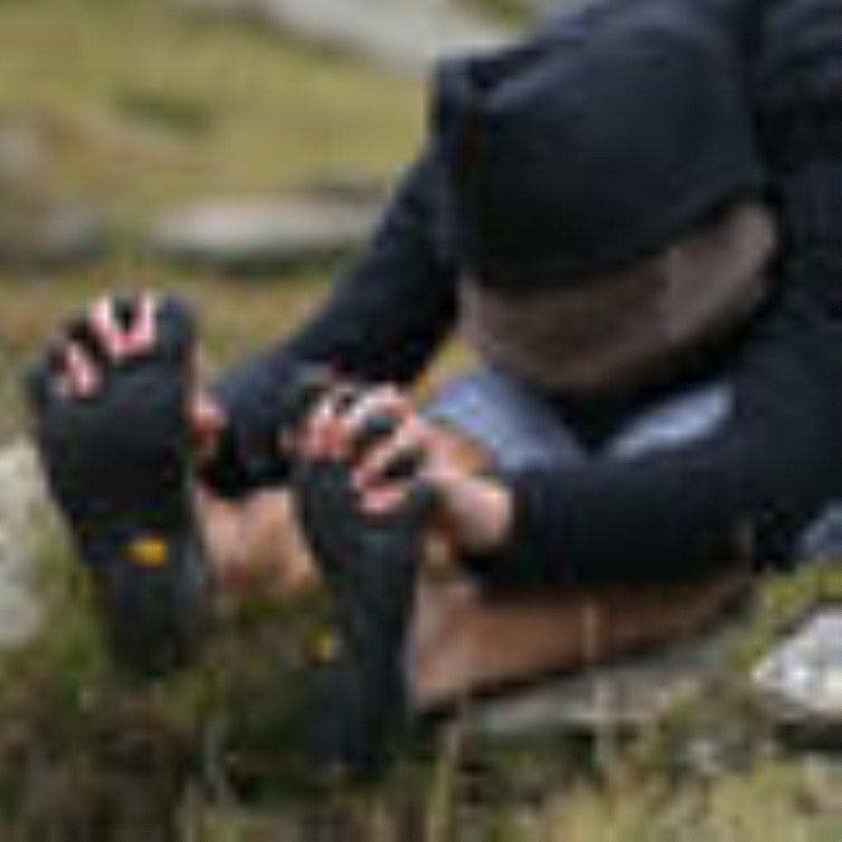 Siyah Vibram Klasik Erkek