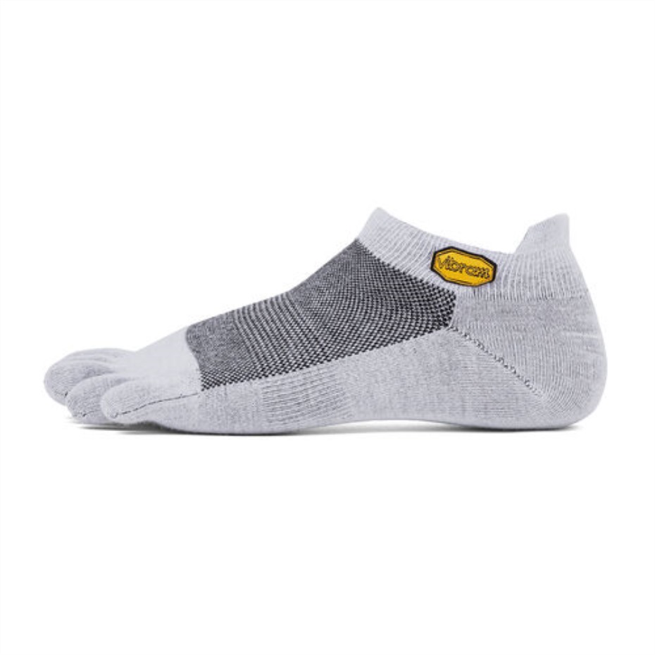 5 Parmaklı çorap Vibram Açık Gri