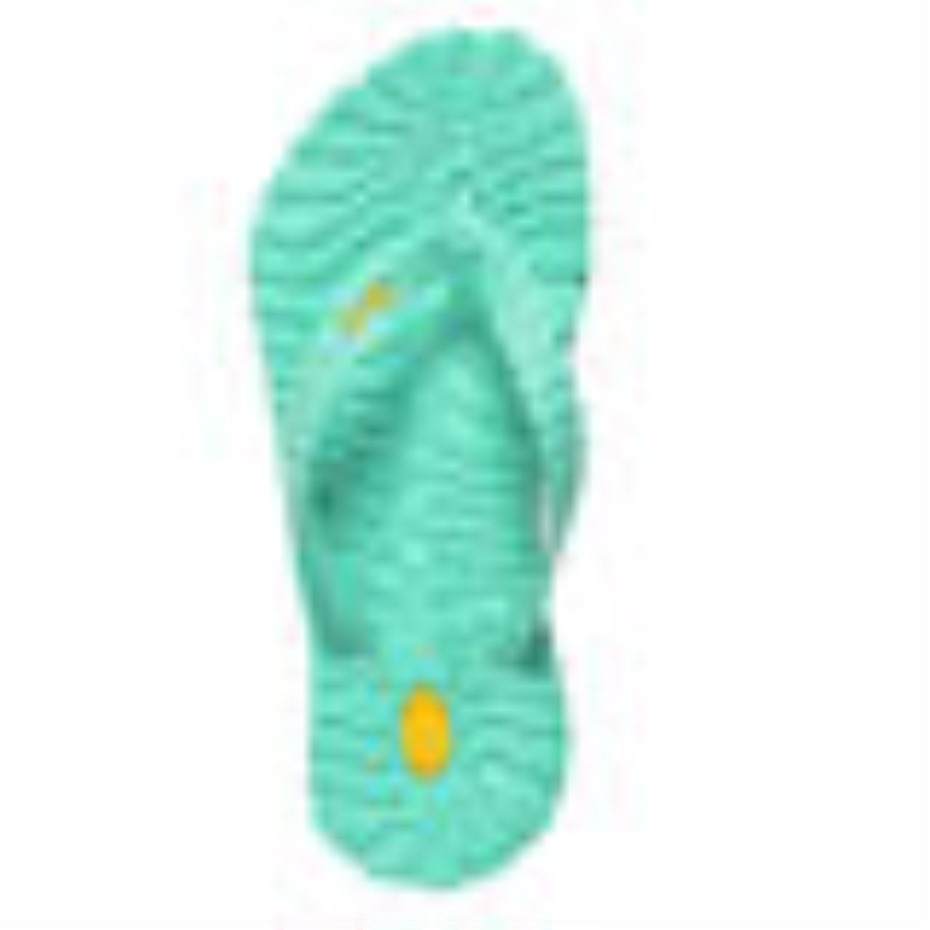 Tropikal Tank Sandalet Vibram Su Yeşili