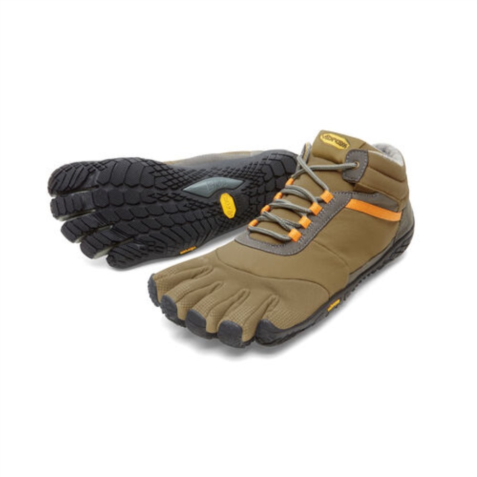 Haki-turuncu Vibram Trek Tırmanış Yalıtımlı