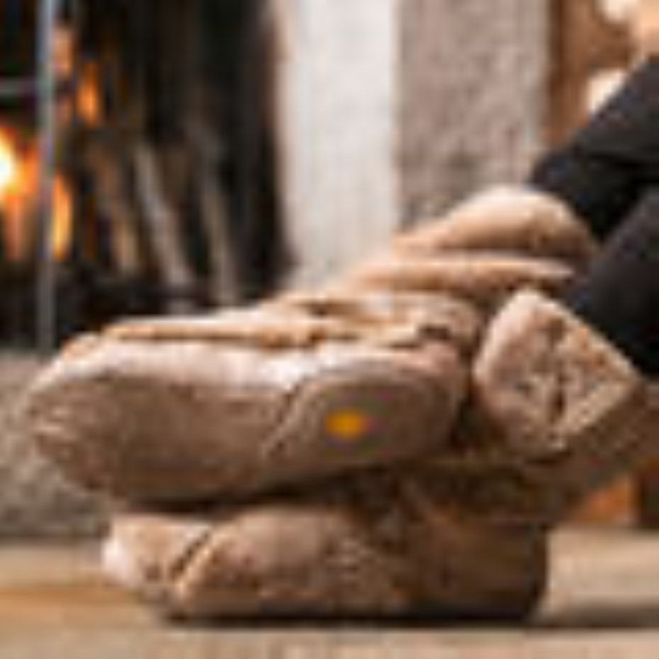 Furoshiki Lapland Orta çizme Doğal Vibram
