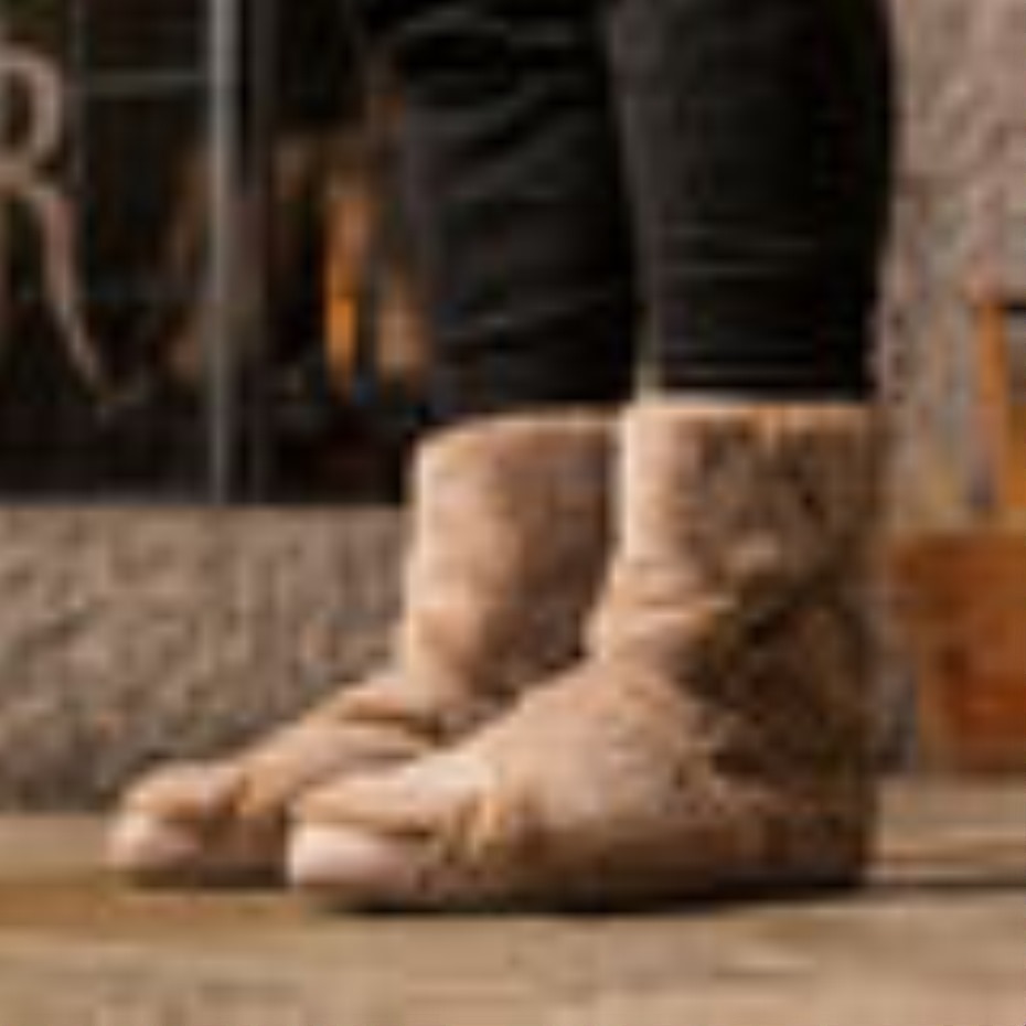 Furoshiki Lapland Orta çizme Doğal Vibram