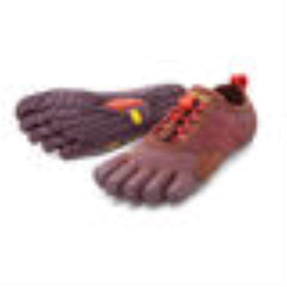 Vibram üzüm Kırmızısı Trek Tırmanış Kadınları